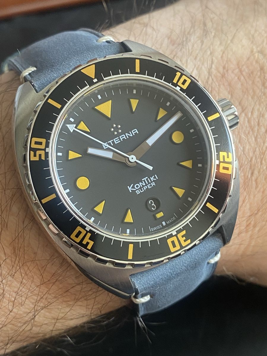 Eterna Orologi: ETERNA Superkontiki Automatic Diver Watch – Nuovo (secondo la descrizione) da Montagny-la-Ville venduto da SecondA6Heuer 1