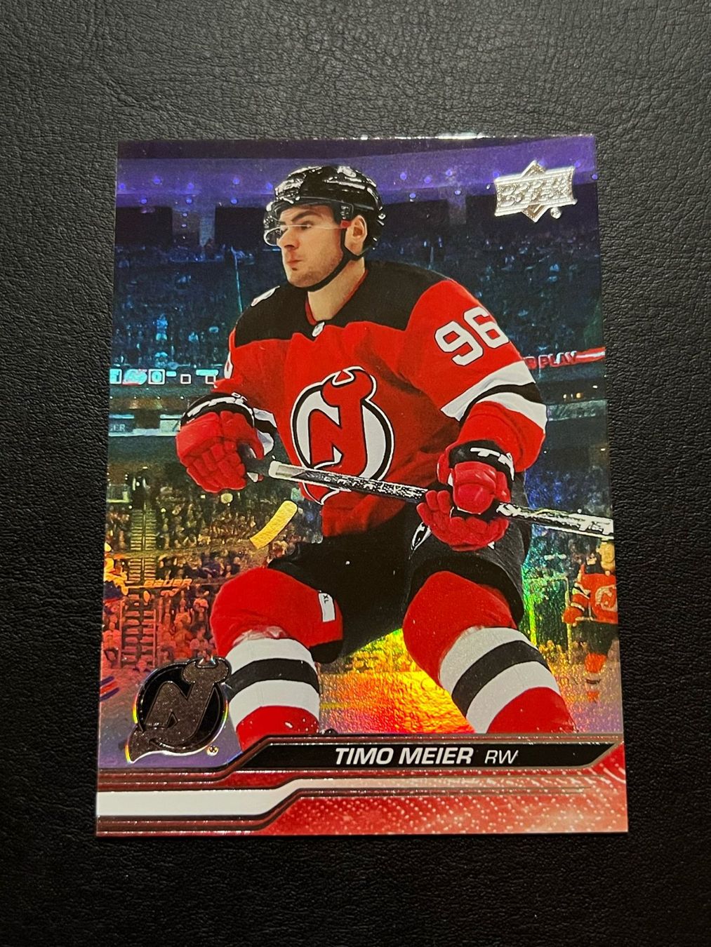 NHL Carte collezionabili: Timo Meier 2023 Silver Foil New Jersey Devils – Nuovo (secondo la descrizione) da Möhlin venduto da SwissHockeyCards