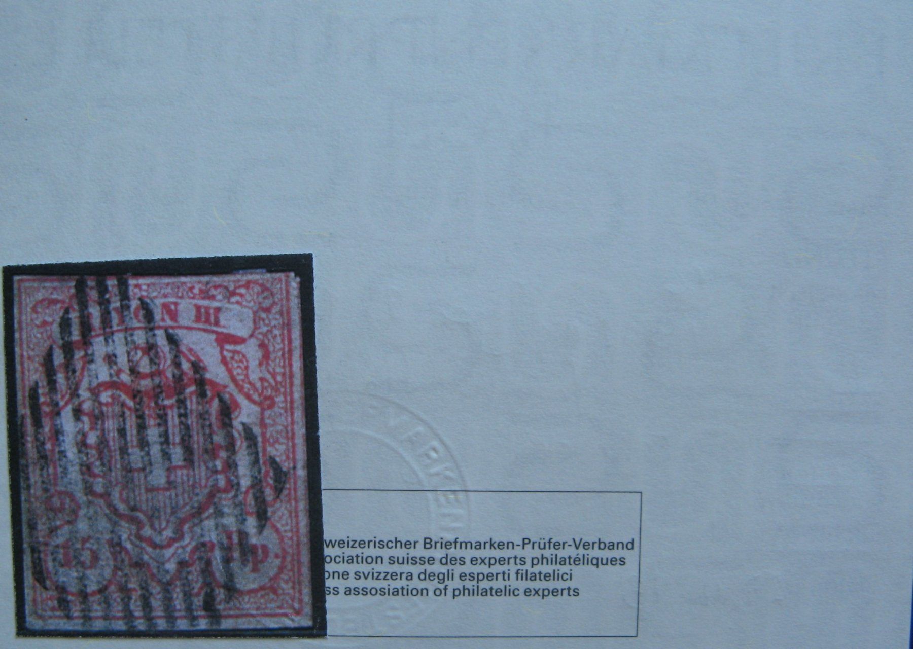 Tutti i francobolli: Rayon II, 18.2.01, gestempelt, mit Prüfbericht – Usato da Frauenfeld venduto da Interessent1 3