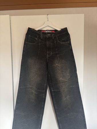 Jaded London Jeans Colossus Fit schwarz Grösse W30