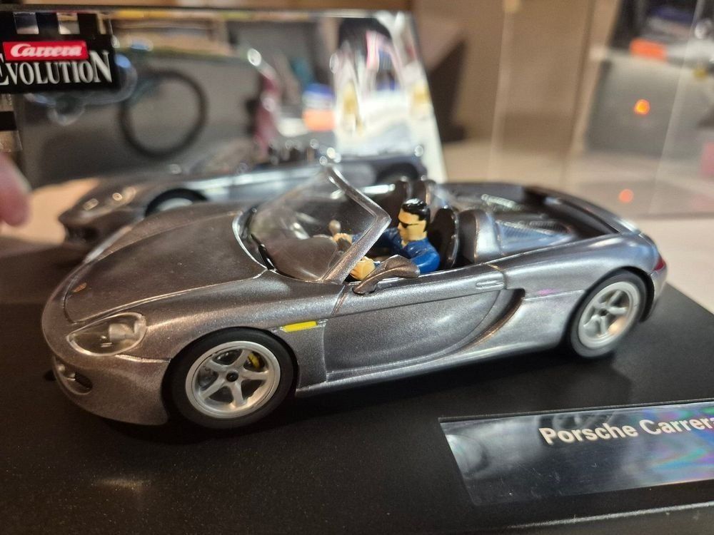Carrera Piste: Carrera Evolution Porsche Carrera GT grau – Nuovo e nell'imballaggio originale da Ennetbürgen venduto da Perlen01 1