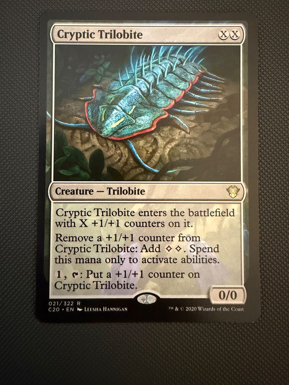Magic The Gathering Carte collezionabili: Cryptic Trilobite – Usato da Ulisbach venduto da joelsj