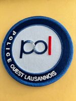 Police Ouest Lausannois sur velcro POLOUEST