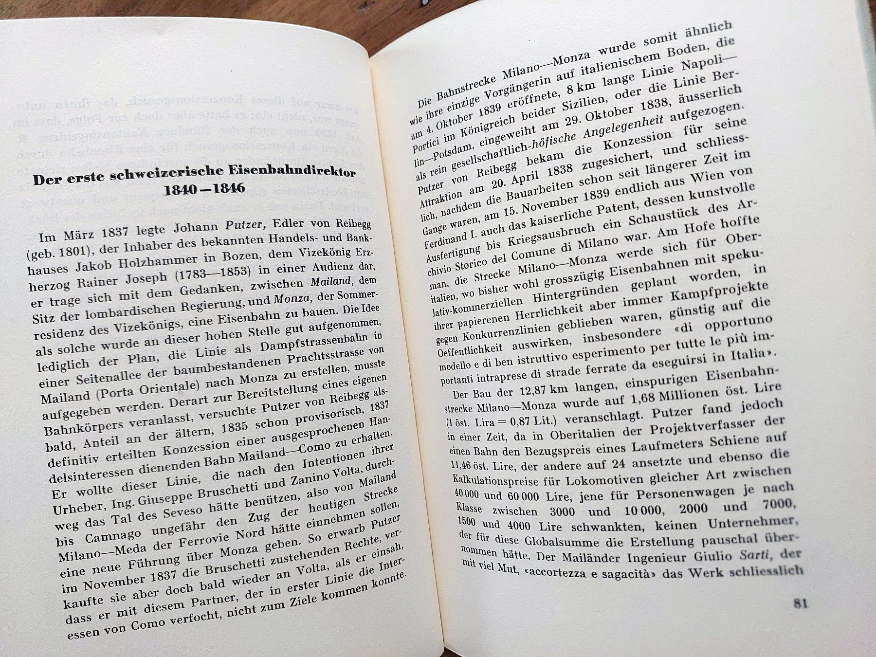 Libri: Schweizerische Eisenbahn-Pioniere vor 1844 – Usato da Schönenwerd venduto da Steidi 8