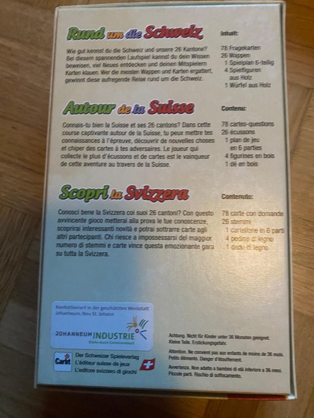 Carlit Giochi: Fragen zur Schweiz – Nuovo (secondo la descrizione) da Stäfa venduto da Maria_An 1