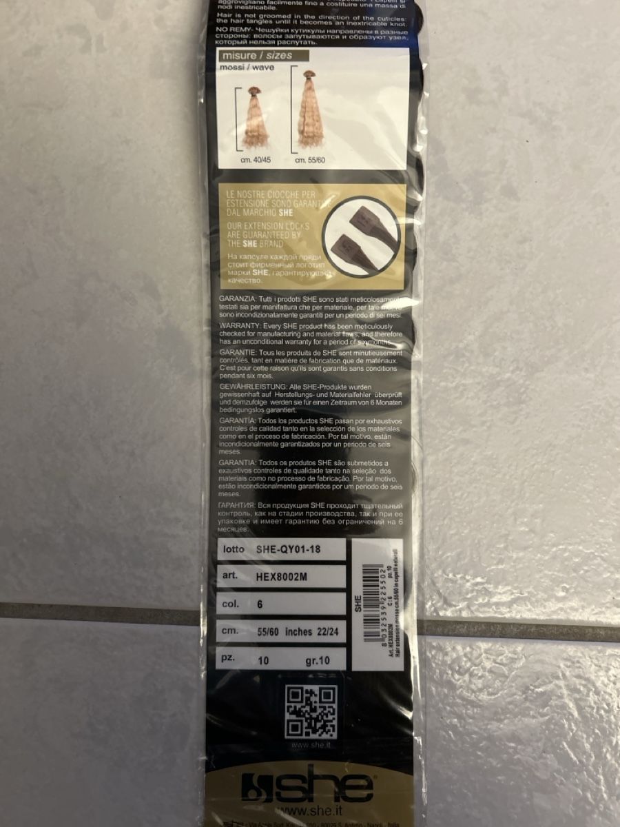 Perücken: Keratin Bonding Haar Extensions - WAVY – Neu und originalverpackt aus Lostorf von Venice16 2