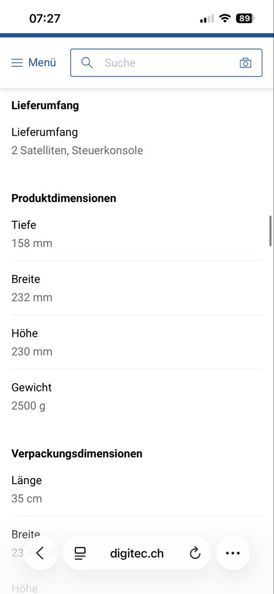Logitech Haut-parleurs: Logitech Lautsprecher Z333 – D'occasion à Merenschwand par ___niggi___ 7