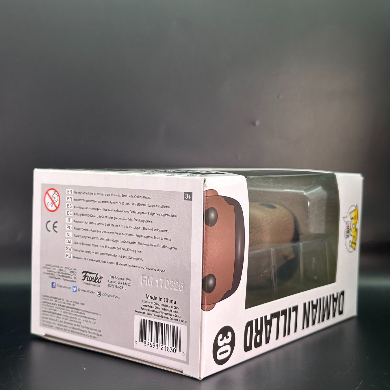 Funko Statuette: Funko Pop! NBA Damian Lillard 30 – Usato da Düdingen venduto da Nerdworld 3