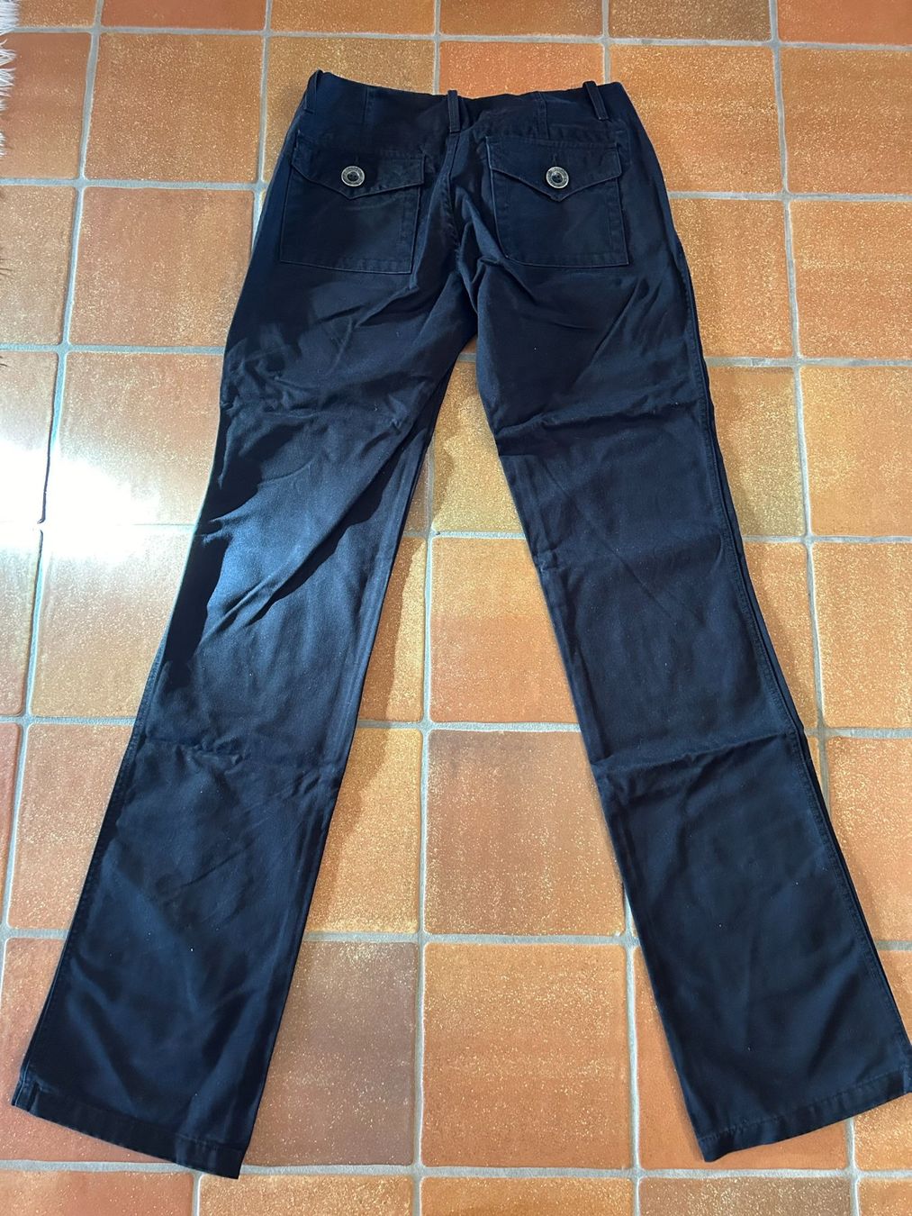Diesel Pantaloni: Classic black cotton DIESEL trousers – Nuovo (secondo la descrizione) da Zürich venduto da aygo_a 1