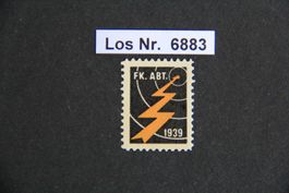 2. Weltkrieg-Marke Funker                           Los 6883