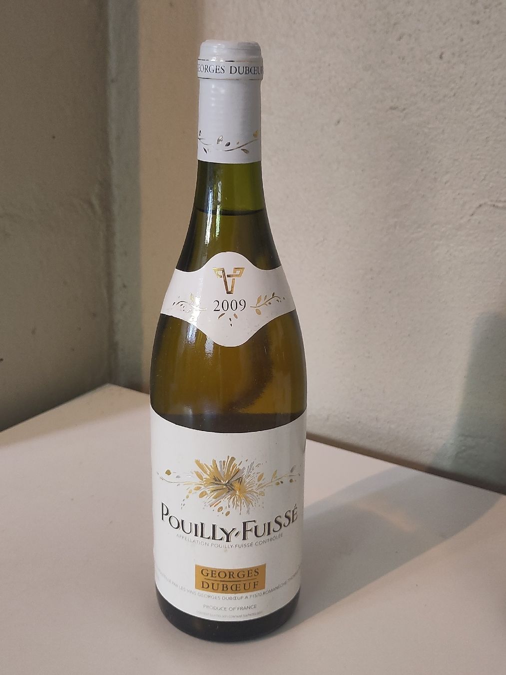 Wein: 5 FL. 'Pouilly- Fuissé" AOC 2009 – Neu (gemäss Beschreibung) aus Basel von Morgenmuffel 1