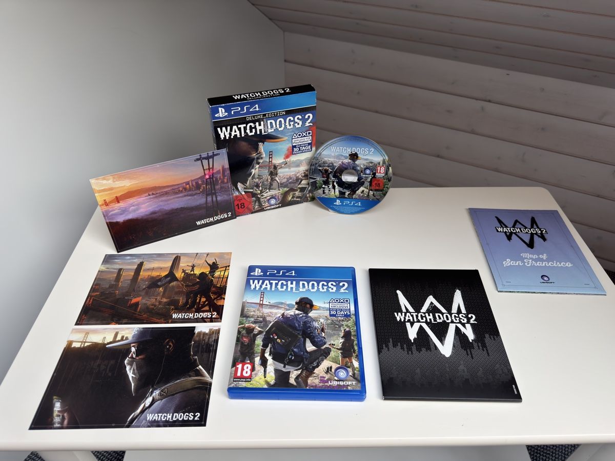 Giochi: PS4 - Watch Dogs 2 Deluxe Edition – Usato da Uznach venduto da r0000000bert_