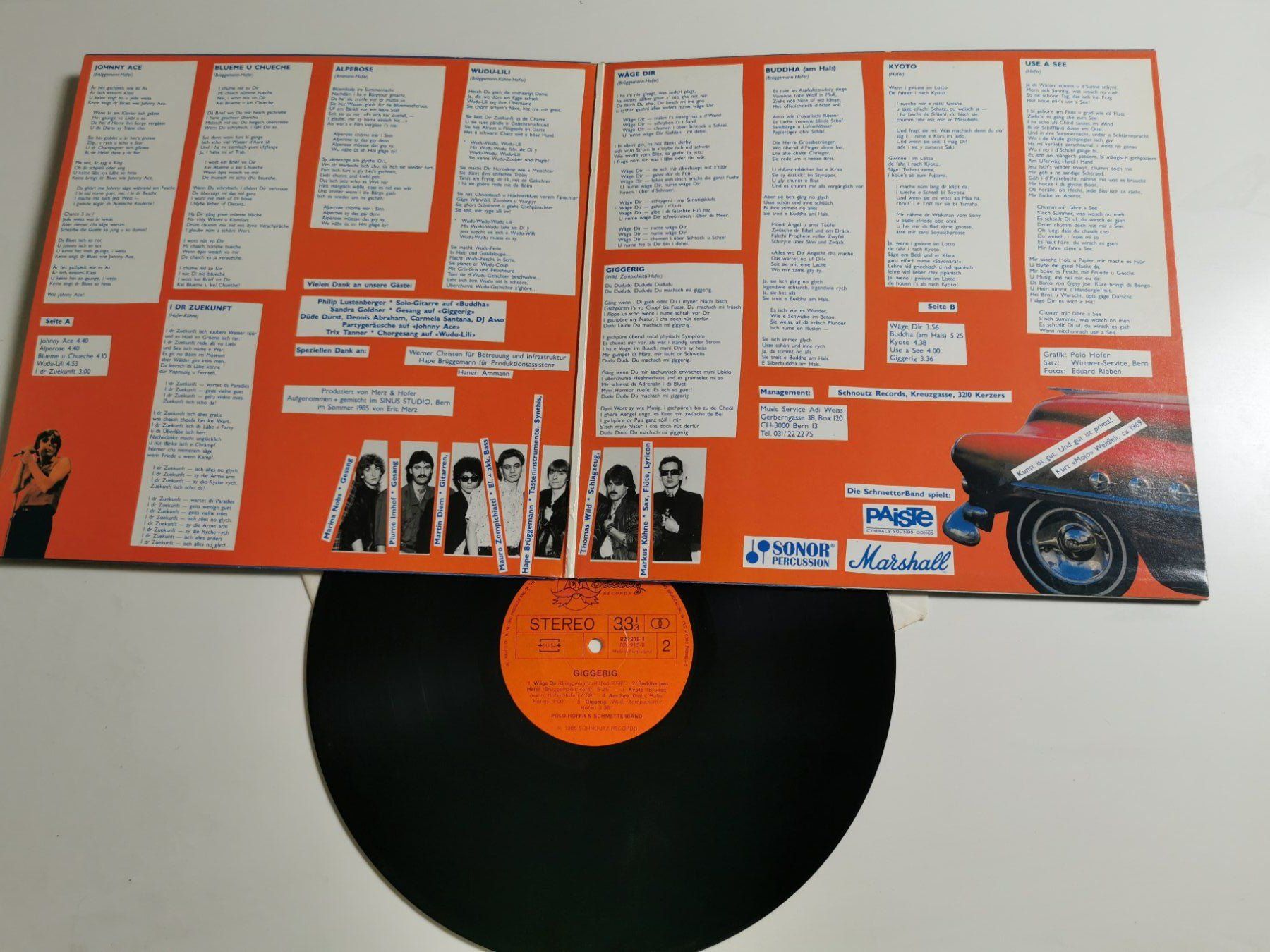 Dischi in vinile: POLO HOFER -  GIGGERIG – Usato da Grafenried venduto da House-of-Oldies 2