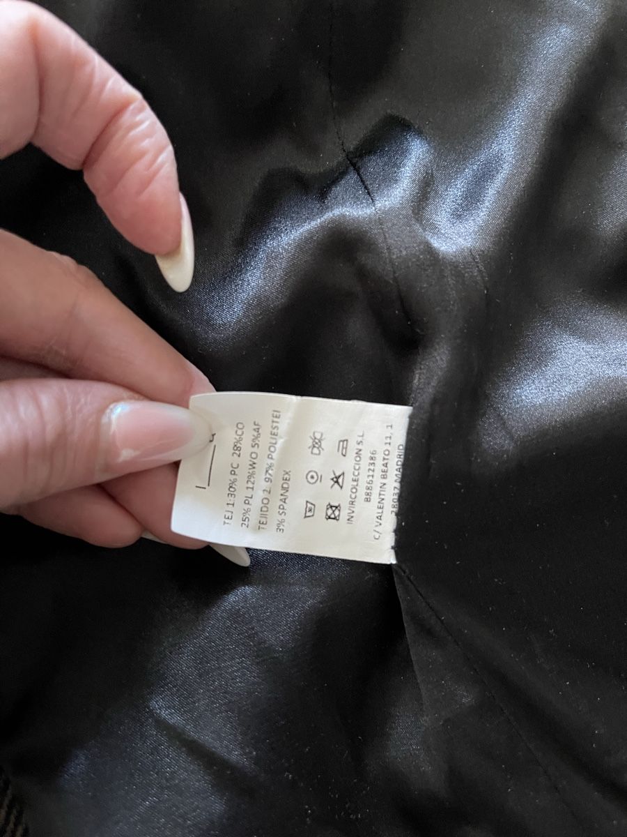 Giacche: Blazer Schicker Damenblazer, Gr. S,  gestreift, beige – Usato da Rüschlikon venduto da Lajniii 5