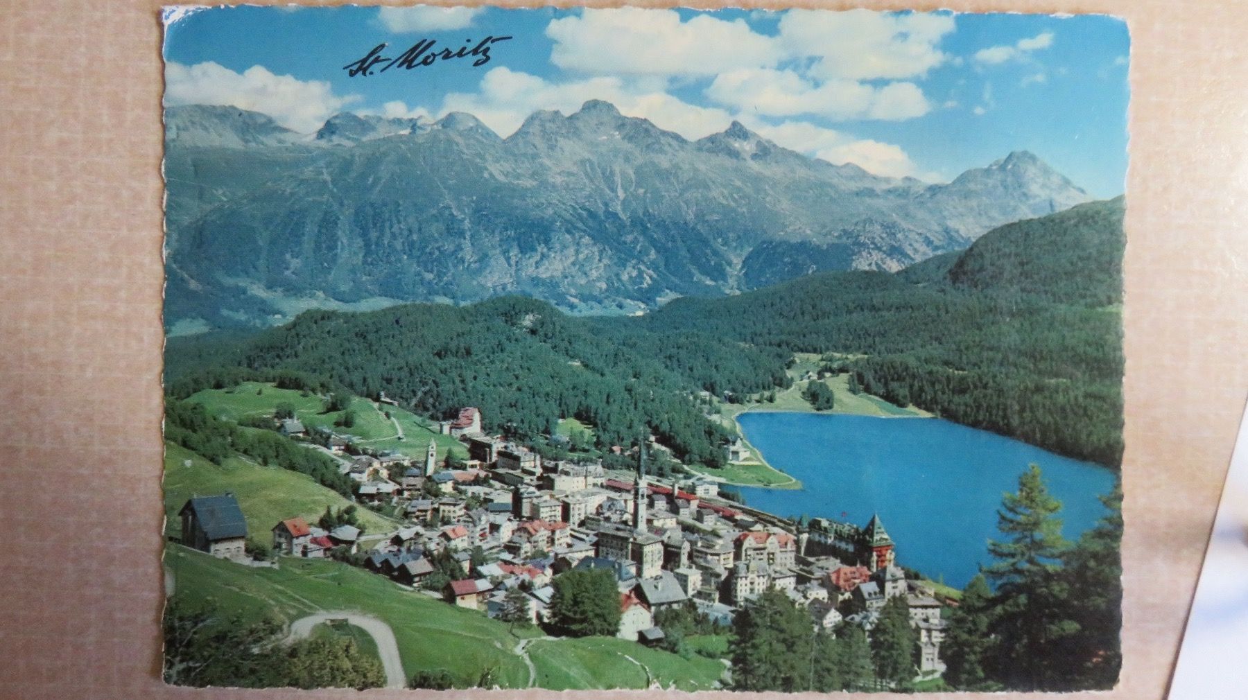 Cartoline postali: St. Moritz – Usato da Oberriet SG venduto da ret_7j2k