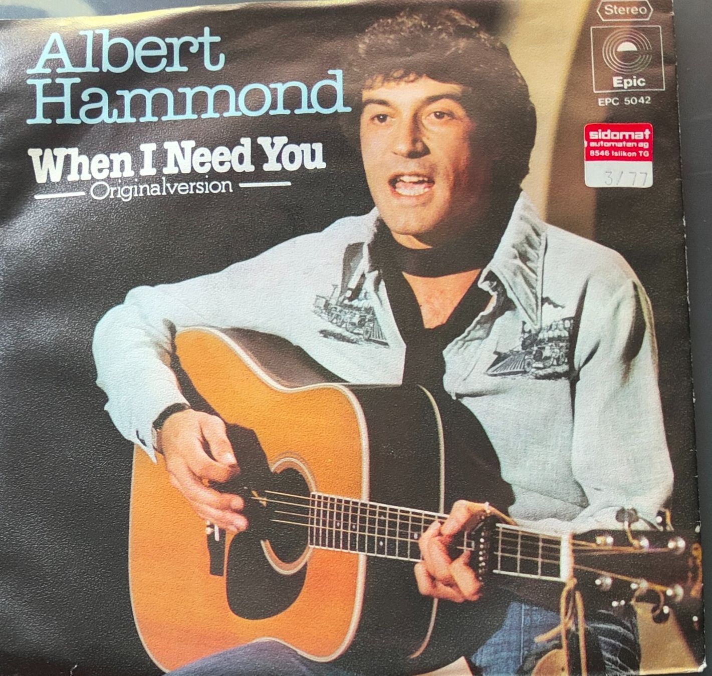 Dischi in vinile: Vinyl Single Albert Hammond - When I Need You – Usato da Langenthal venduto da Modo39