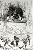 ALFRED DELVAU / EMILE BENASSIT: Jugendstil - Radierung, 1882