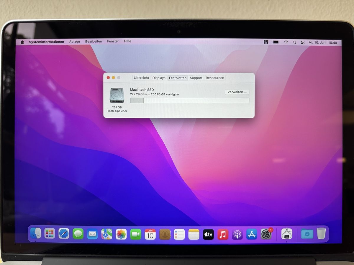 Apple Notebook: MacBook Pro 13“  Early 2015 – Usato da Luzern venduto da FrankGroebel 1