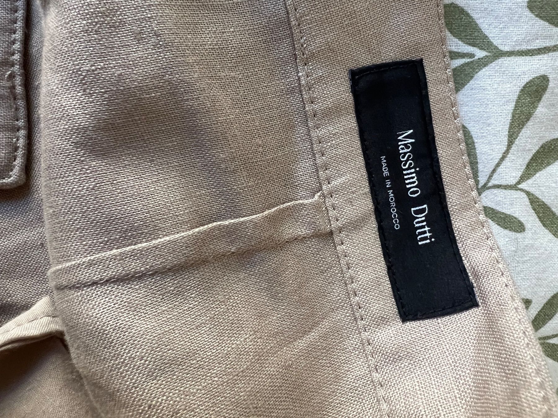 Massimo Dutti Pantaloni: Massimo Dutii 100% linen new with tags – Nuovo e nell'imballaggio originale da Bern venduto da aya_x22g 8