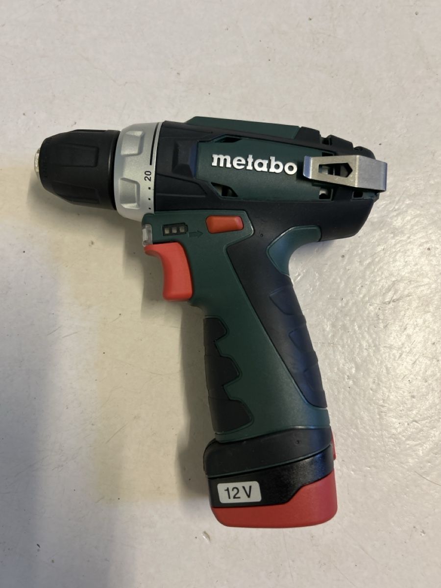 Metabo Trapani: Metabo PowerMaxx BS Basic on12 Akku-Bohrschrauber Top Zustan – Nuovo e nell'imballaggio originale da Sattel venduto da usch6417 2