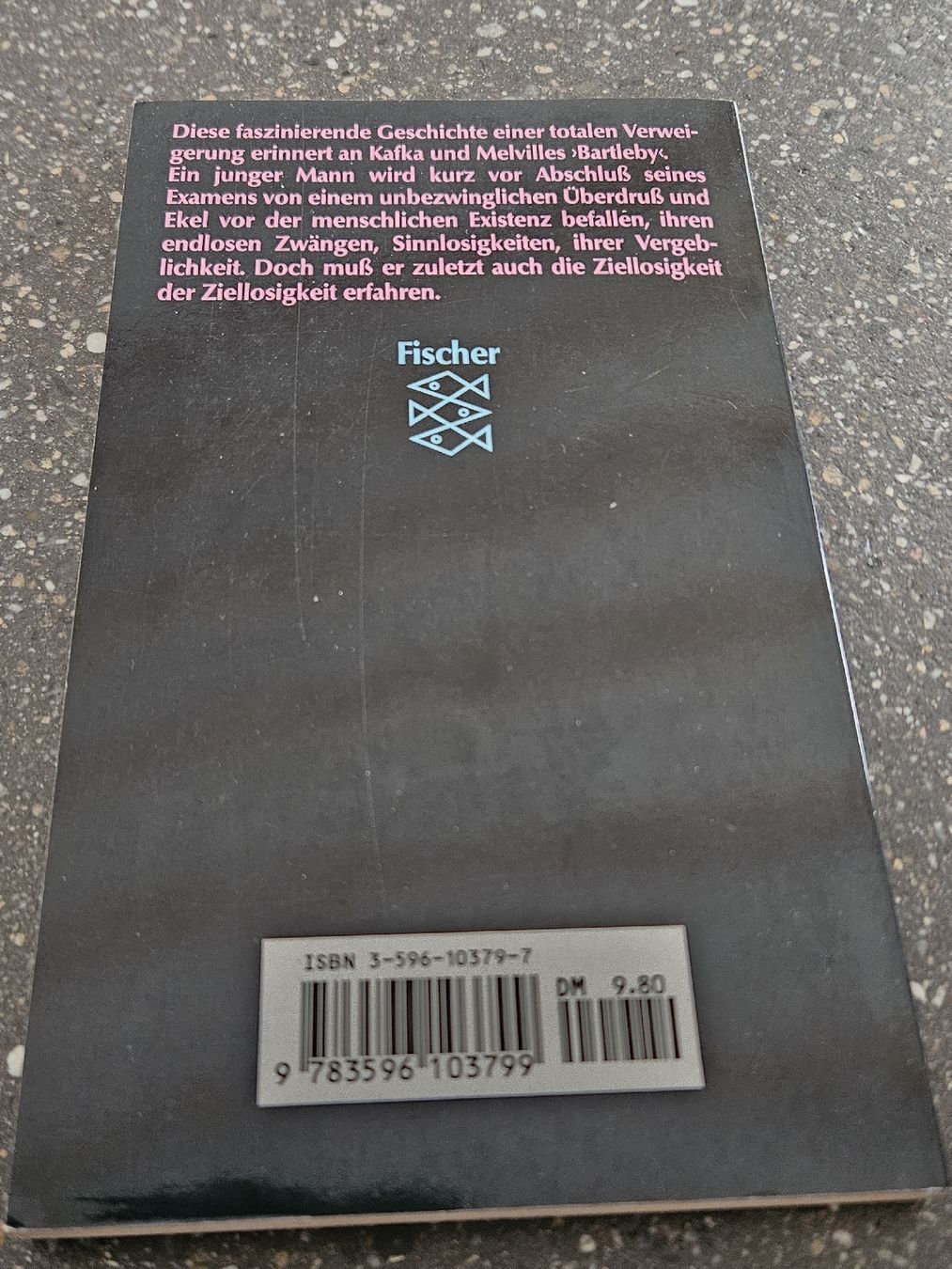 Libri: Georges Perec Ein Mann der schläft Roman Fischer – Nuovo (secondo la descrizione) da Anwil venduto da tamoos 1