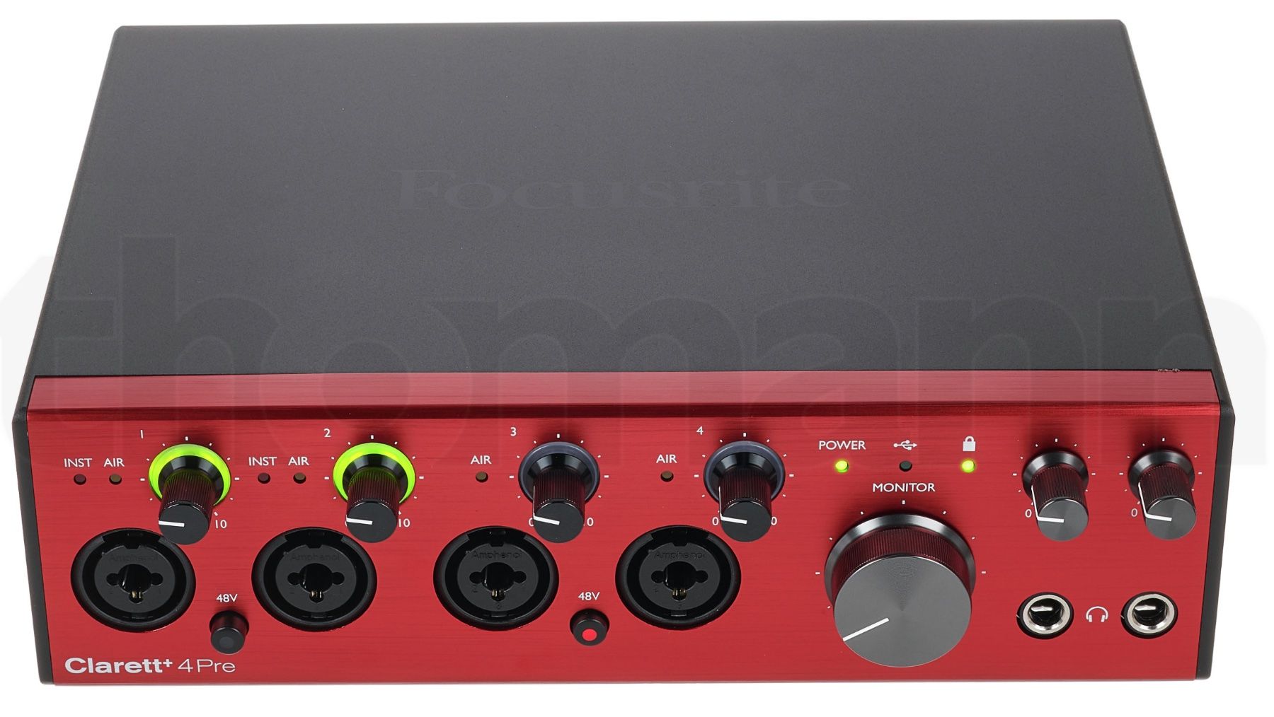 Focusrite Attrezzatura per studi di registrazione: Focusrite Clarett+ 4Pre – Nuovo e nell'imballaggio originale da Zuchwil venduto da Speaker0
