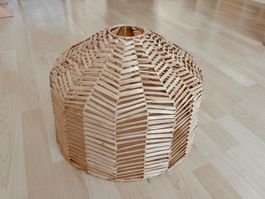 Lampenschirm Ikea KAPPELA, Rattan, 45 cm (NP = 49.95)