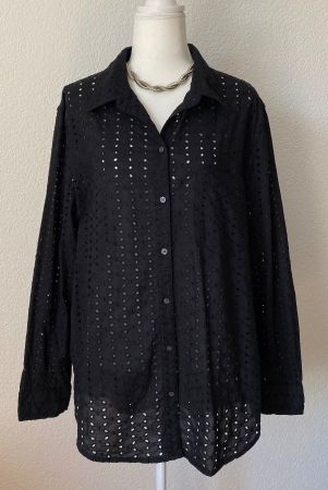 GAP Lochstickerei Bluse Grösse M