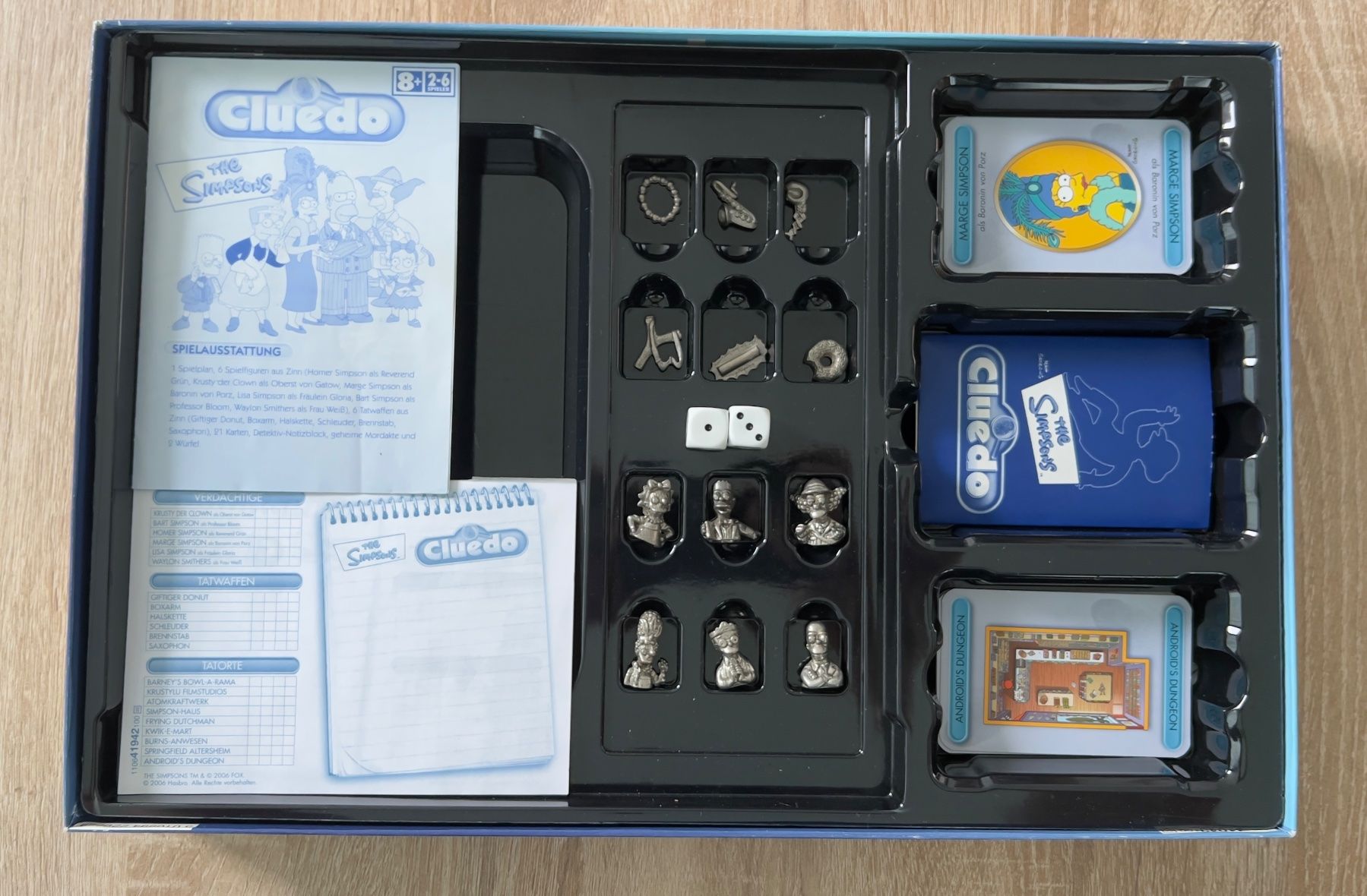 Parker Giochi: Cluedo The Simpsons Edition 2006 Selten – Usato da Rebstein venduto da gimmma 2