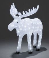 LED-Elch Sämi, Farbe: kaltweiss, IP44