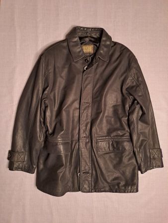 Leder Jacke  gefürtet,  since 1972