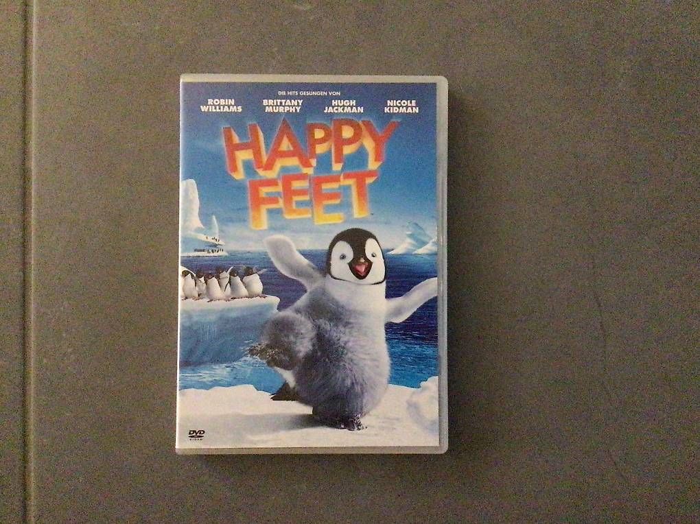 Alle DVDs: HAPPY FEET Kinder DVD – Gebraucht aus Theilingen von Cykelnyckel