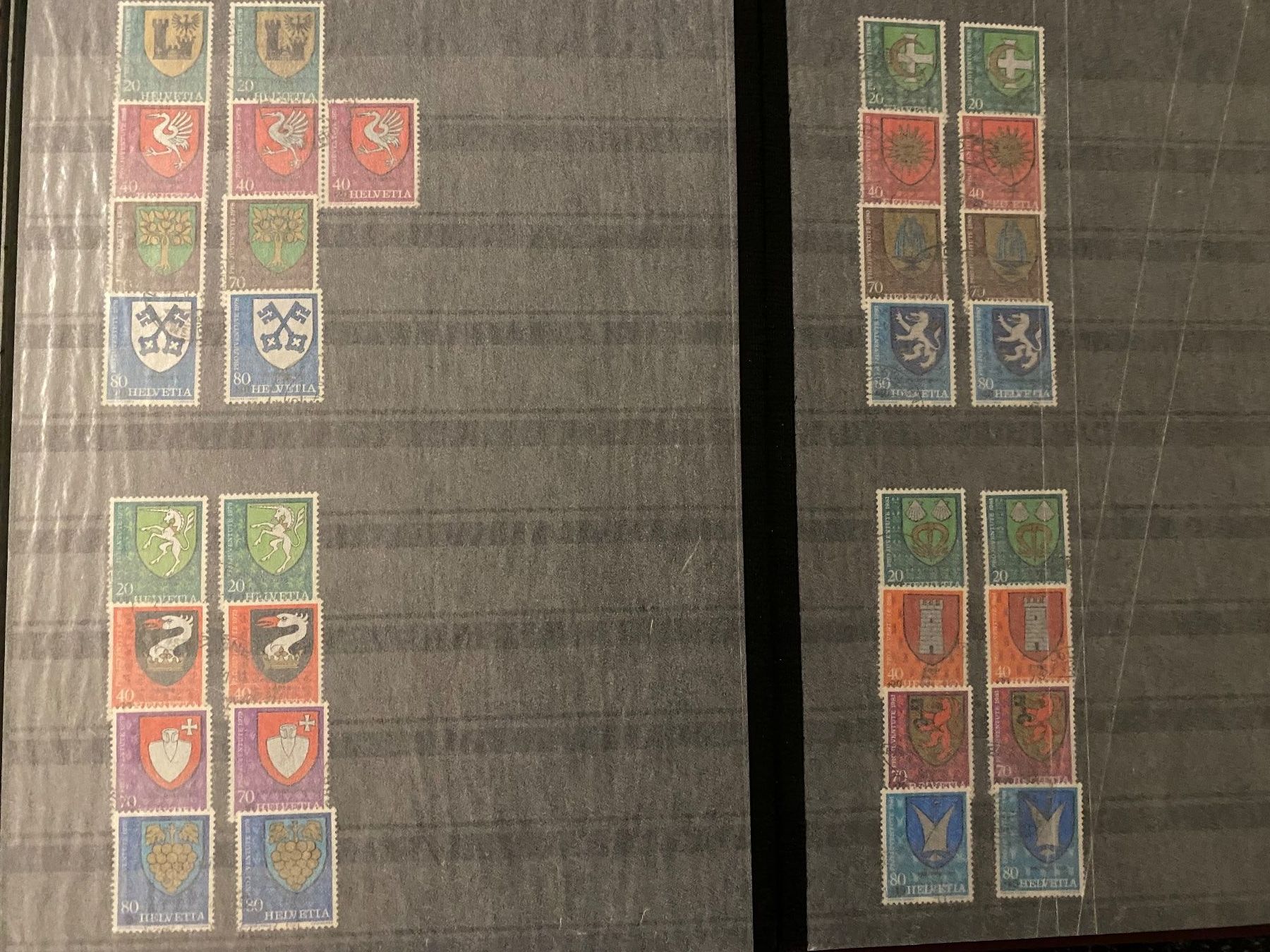 Alben: Briefmarkenalbum - Schweizer Sammlung Pro Juventute – Gebraucht aus Bätterkinden von Albera 8