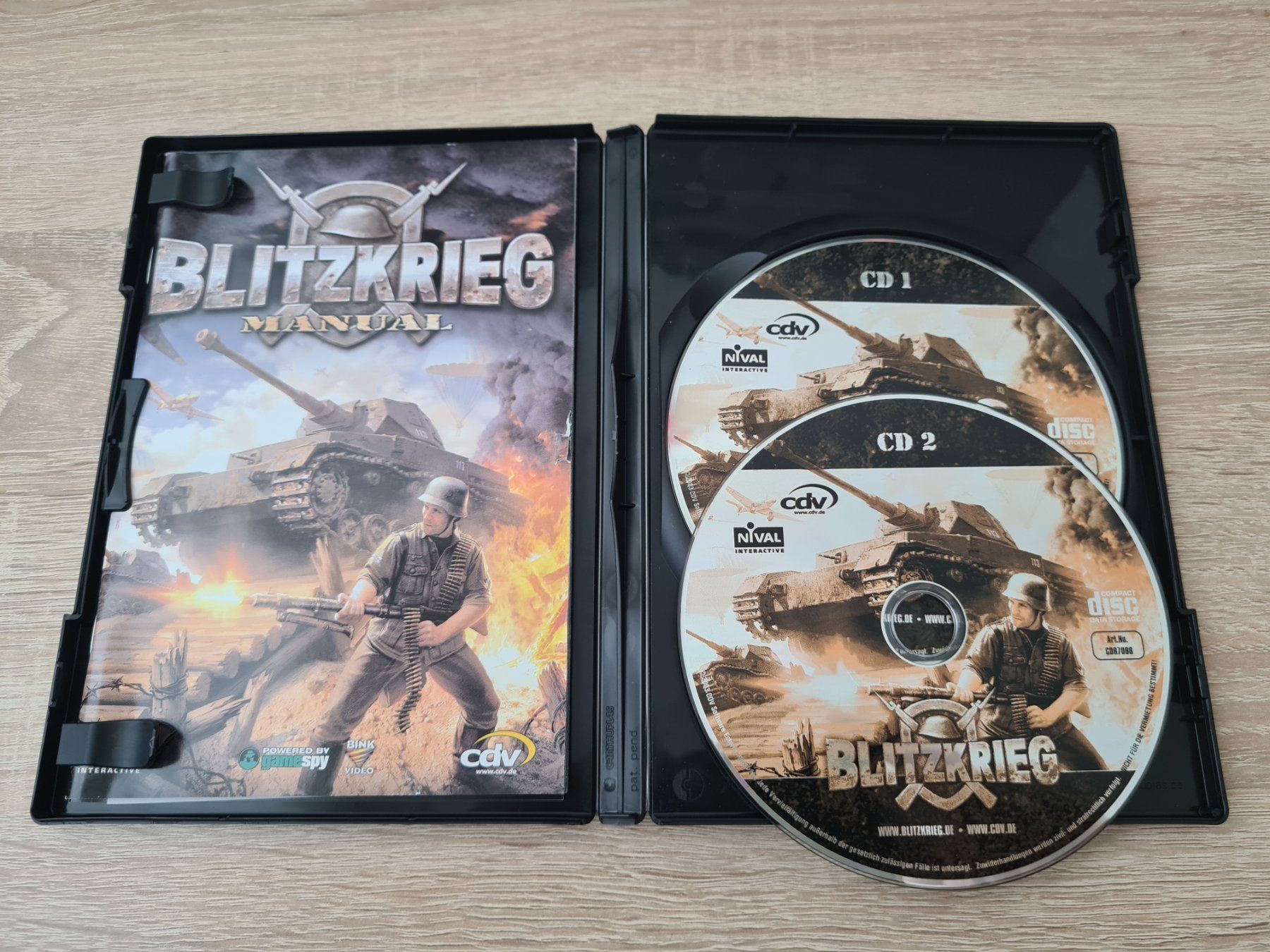 Giochi: Blitzkrieg (German Cover) (2 CD) - PC – Usato da Carouge GE venduto da Gasco 2