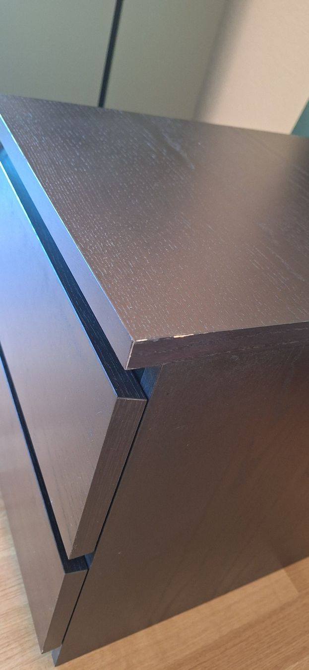 Ikea Nachttische: Kommode mit 2 Schubladen Schwarz – Gebraucht aus Winterthur von Rockeeee 3