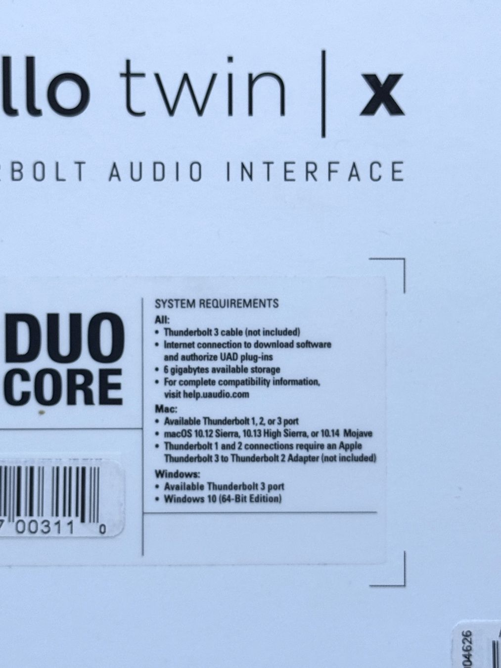 Universal Audio Attrezzatura per studi di registrazione: Universal Audio Apollo Twin X Duo – Usato da Zürich venduto da mateonen 2