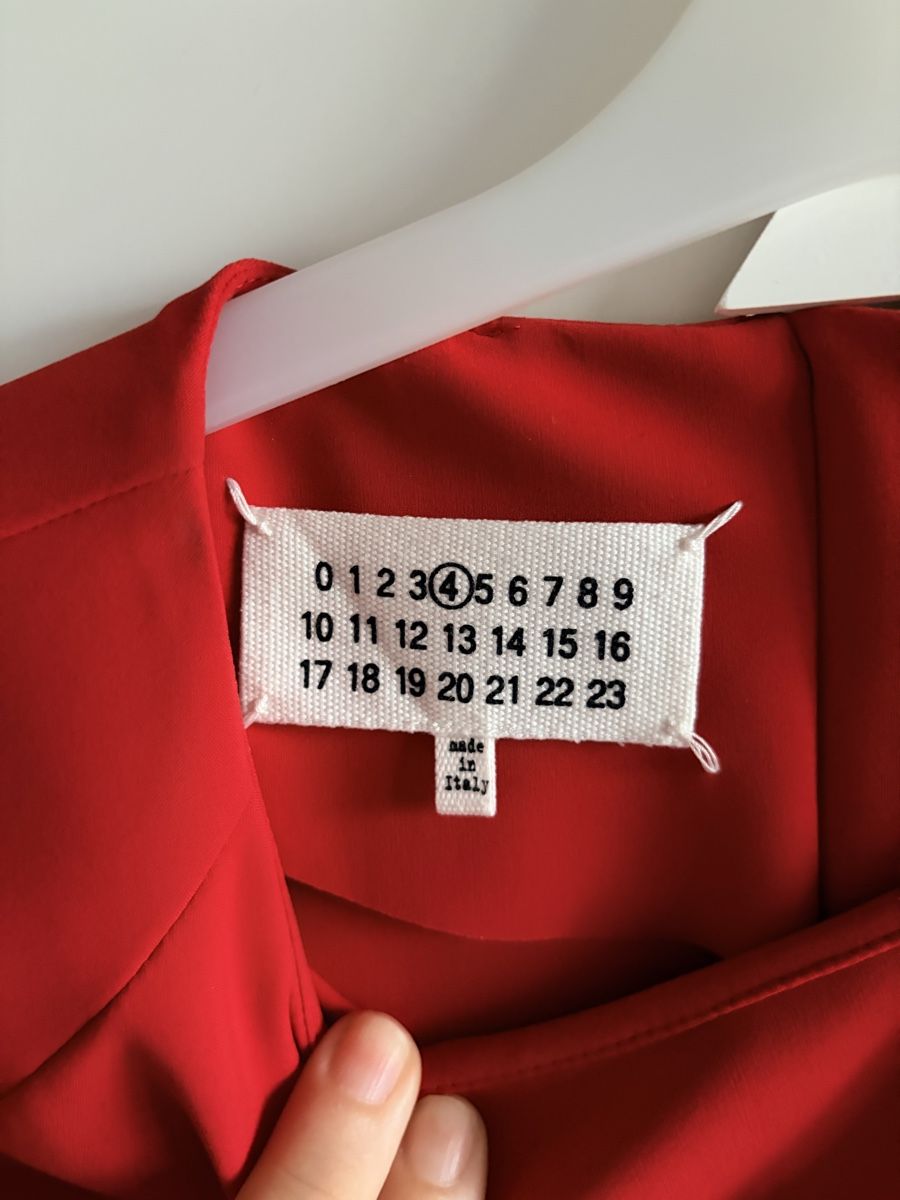 Maison Margiela Robes: Robe rouge Maison Margiela Taille 40 it  – D'occasion à Rolle par Fanjiette 2