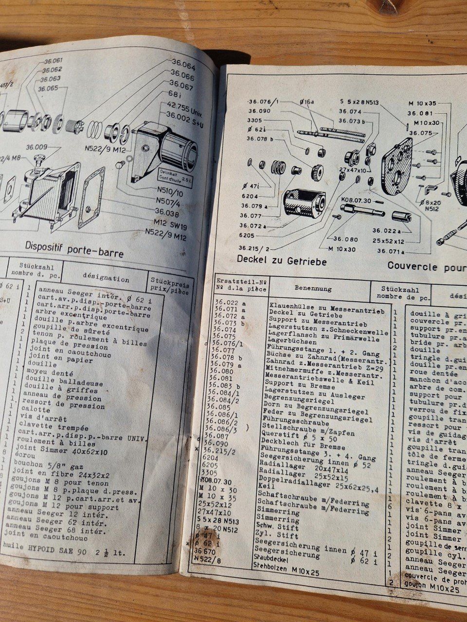 Tracteurs: Original Ersatzteilliste Rapid Special / Super 60 – D'occasion à Dürnten par Bachtel84 2