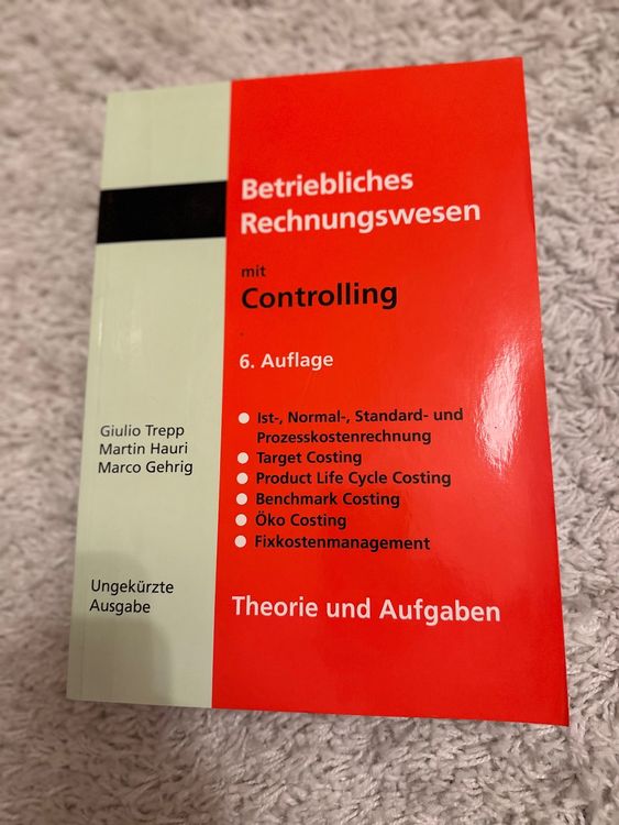 Buch: Betriebliches Rechnungswesen - 6. Auflage | Kaufen Auf Ricardo