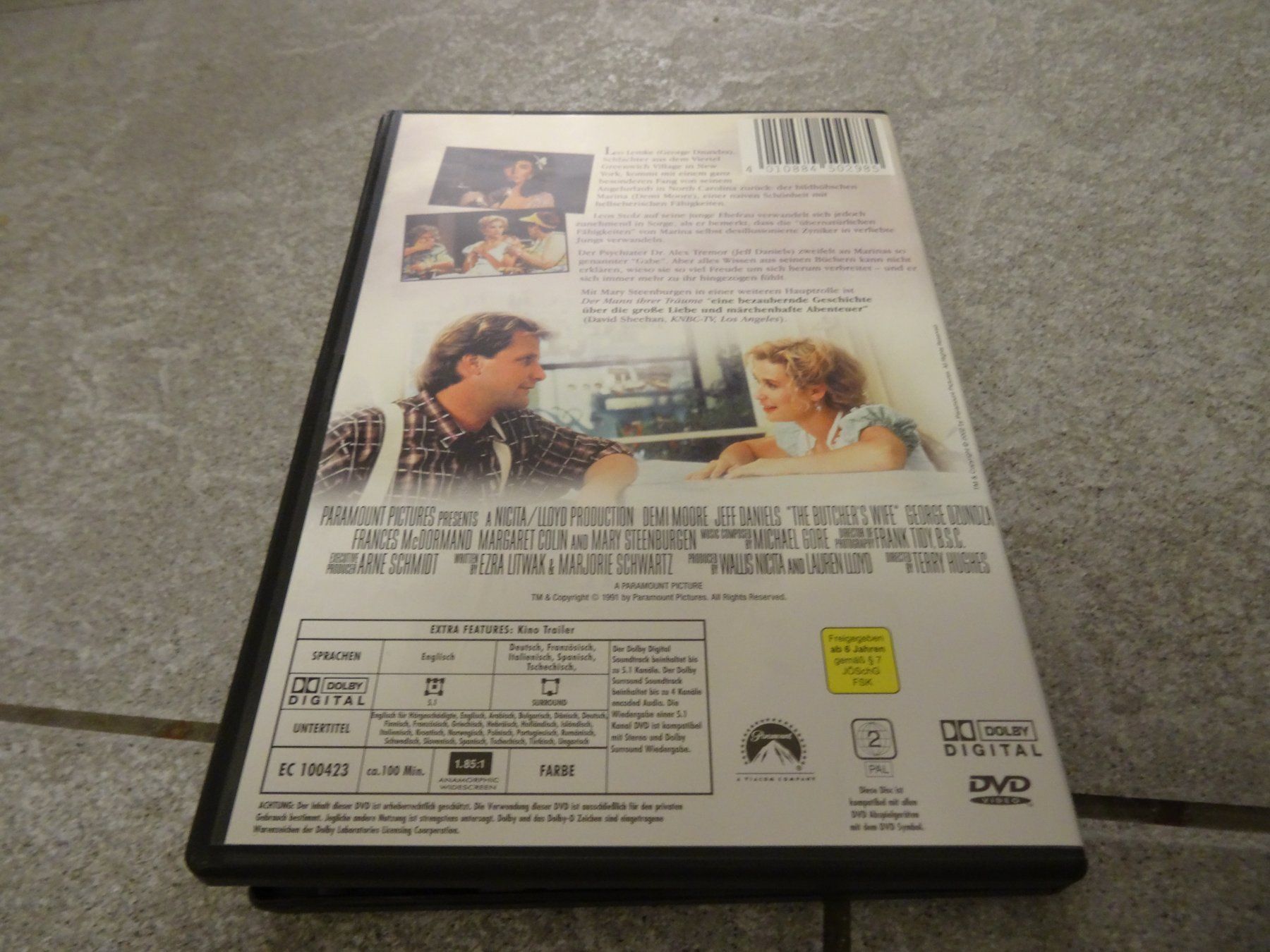 Alle DVDs: DVD Der Mann ihrer Träume Demi Moore Jeff Daniels – Gebraucht aus Olten von Disc-Verkauf 2