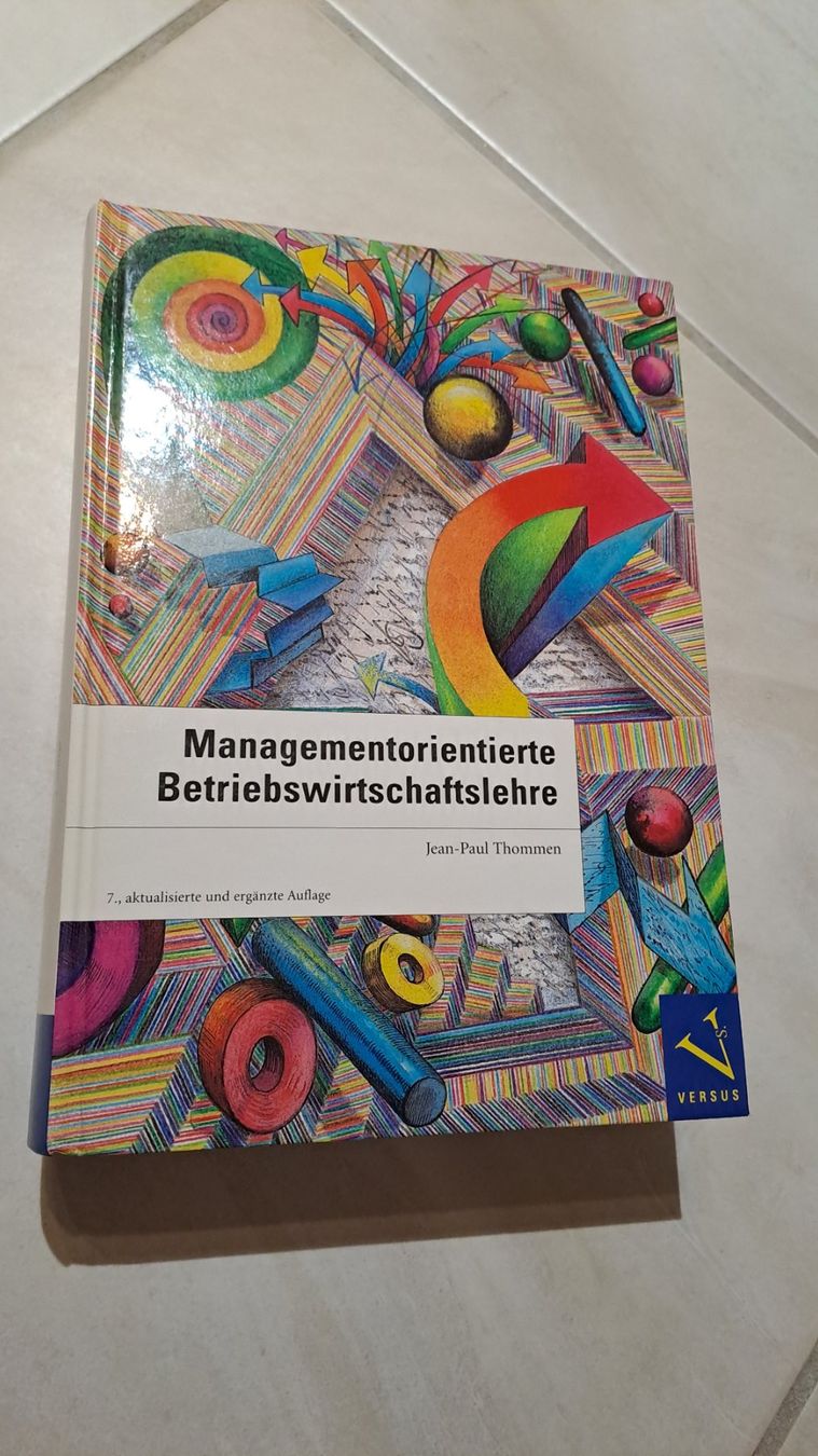 Libri: Managementorientierte Betriebswirtschaftslehre – Nuovo (secondo la descrizione) da Bellach venduto da Rinchen