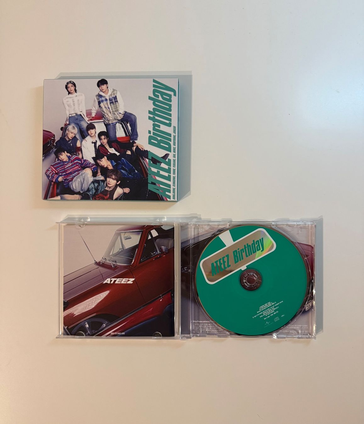 CD: Ateez Birthday CD – Usato da Frauenfeld venduto da zoeyeoz