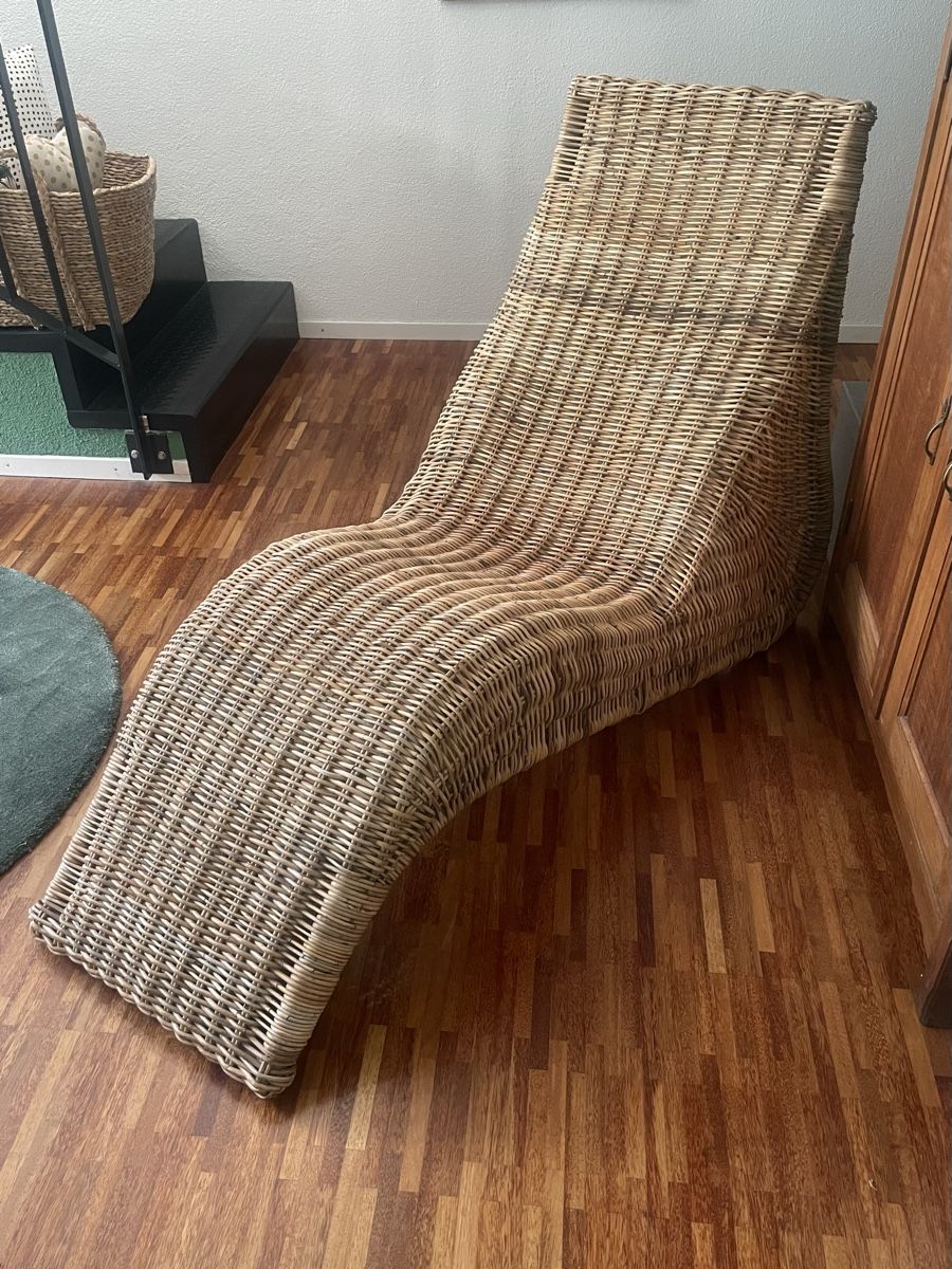 Sedie a sdraio: Rattan Liege – Usato da Horw venduto da queenofantiques75 1