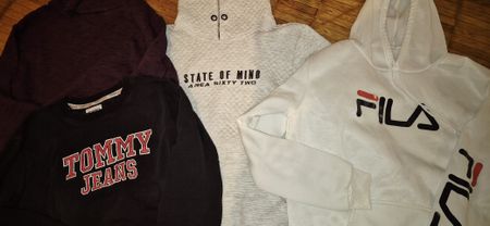 4 Pullover und Hoodies Tommy Hilfiger Jeans Fila Grösse S