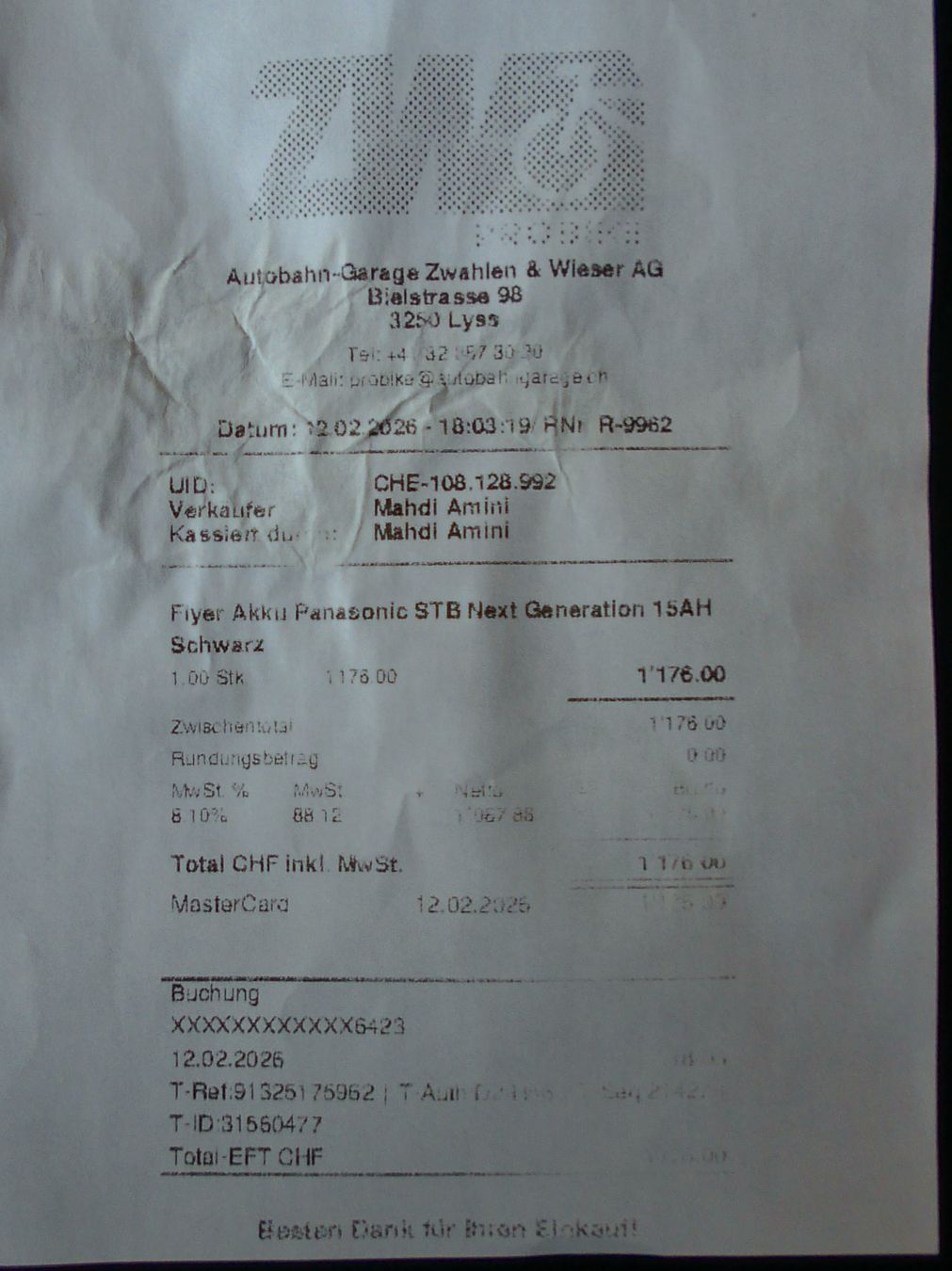 Flyer Akkus: Flyer Akku – Gebraucht aus Wabern von chracmoag 7