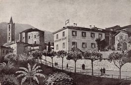 Tesserete, Pension Eden, publicità, circolata 1931