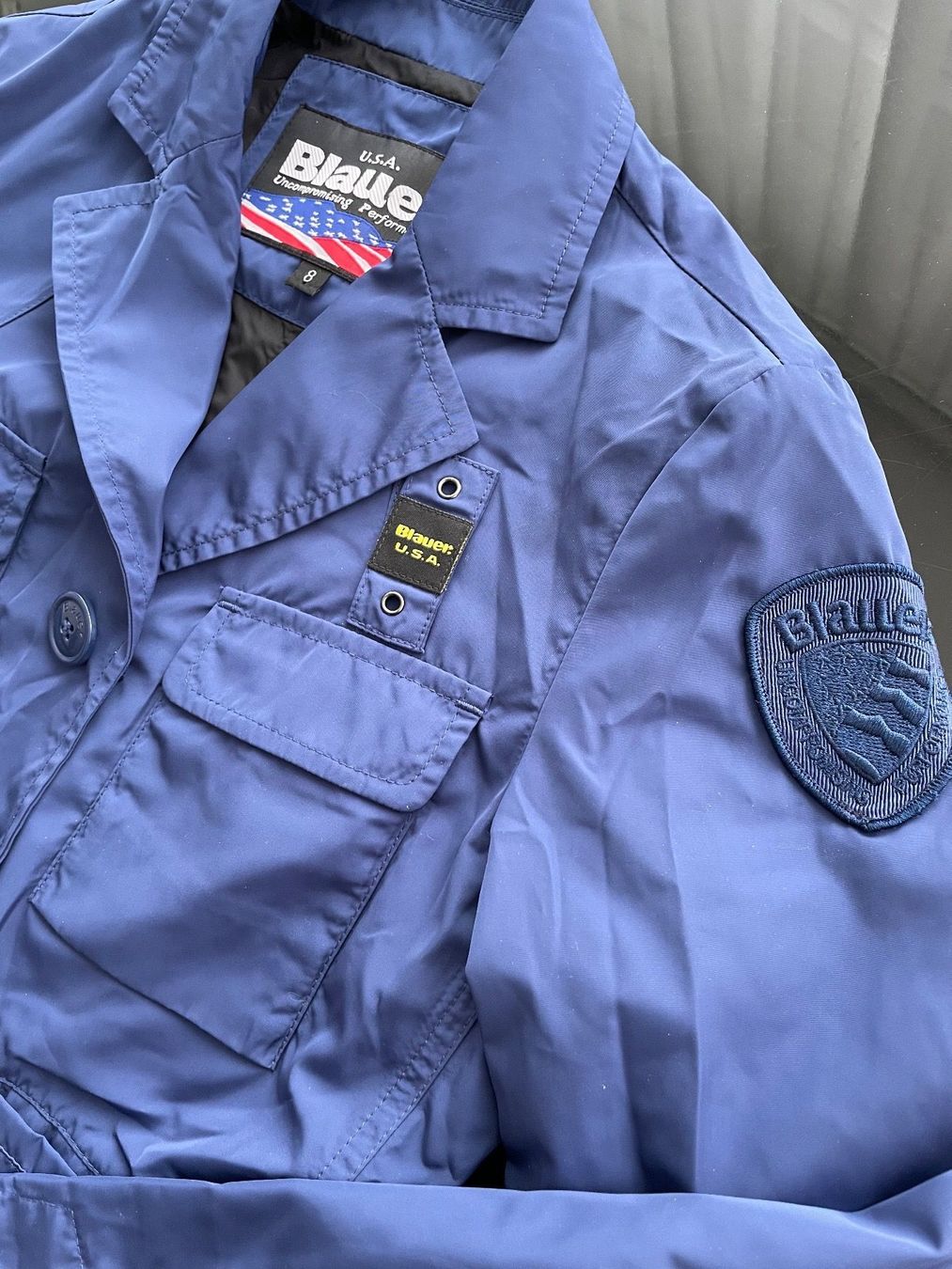 Giacche & Cappotti: Blauer Übergangsjacke Gr. 128 – Usato da Thun venduto da mama2007 1
