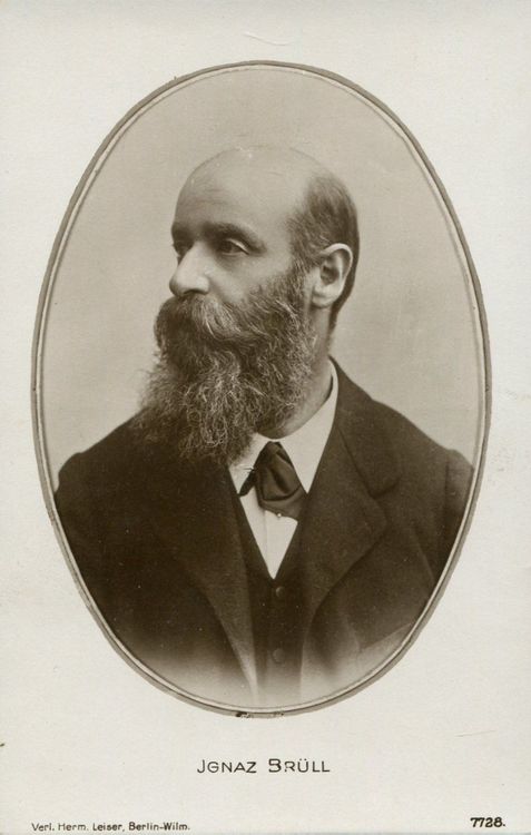 Ignaz Brüll österreichischer Komponist und Pianist Kaufen auf Ricardo