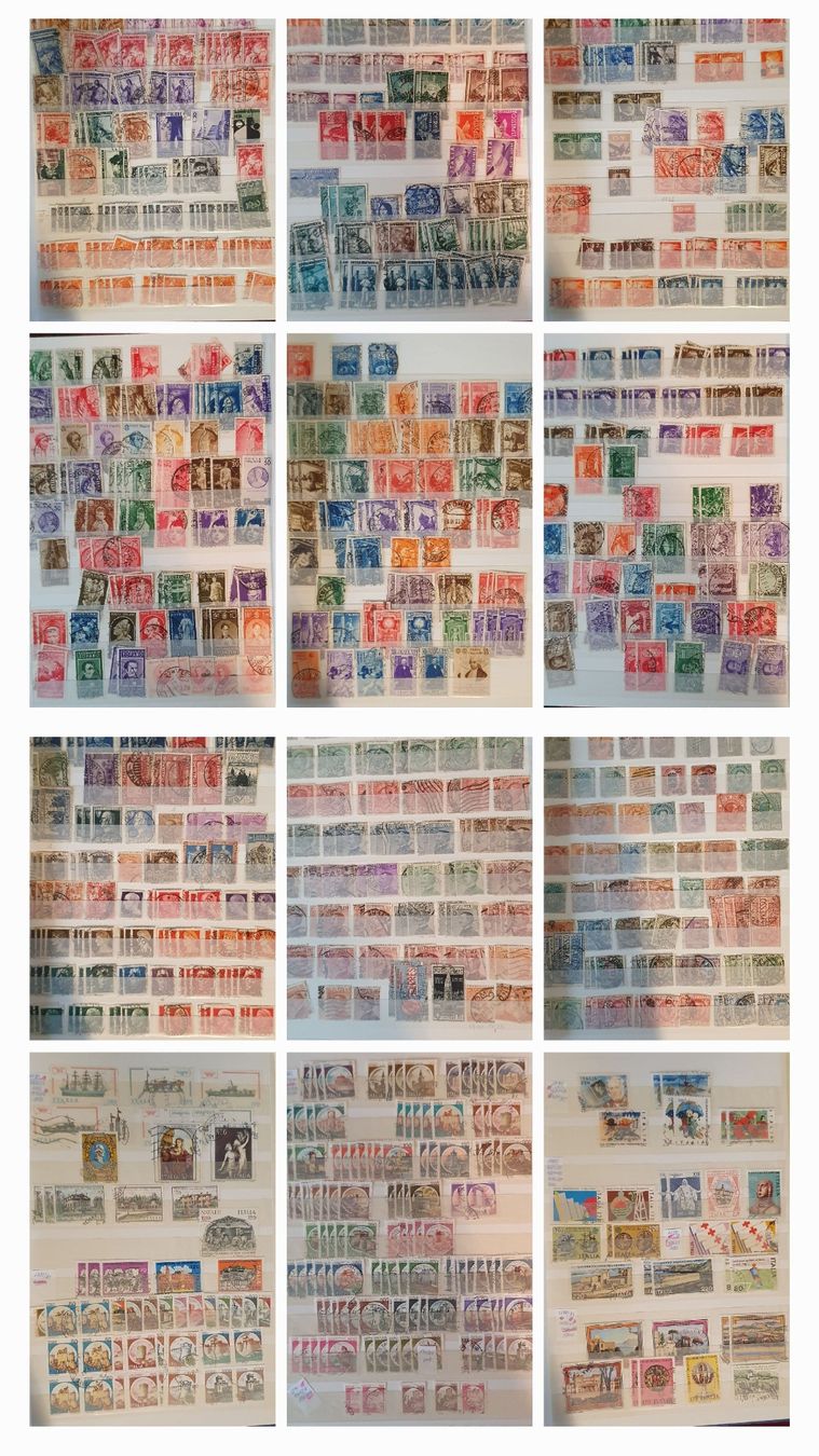 Alle Briefmarken: 2 Alben Italien und mehr.... – Gebraucht aus Kreuzlingen von Rschweiz1 7