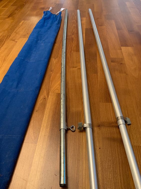 Parliky Zeltstangen Reparaturrohre - 4-teiliges Set Aus Aluminiumlegierung